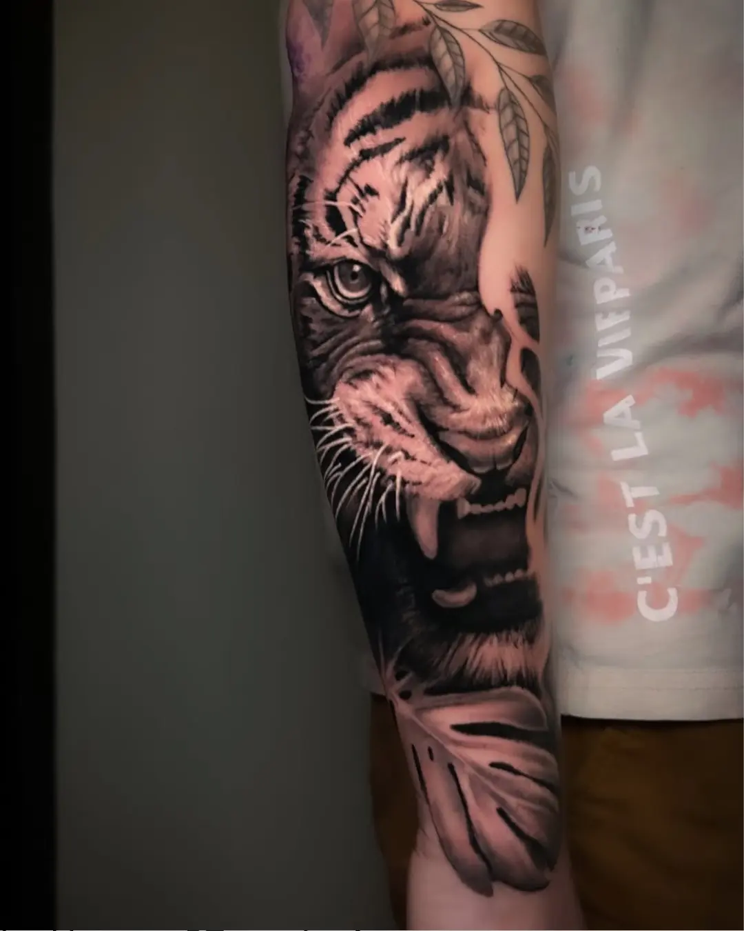 Black and grey tattoos for guys