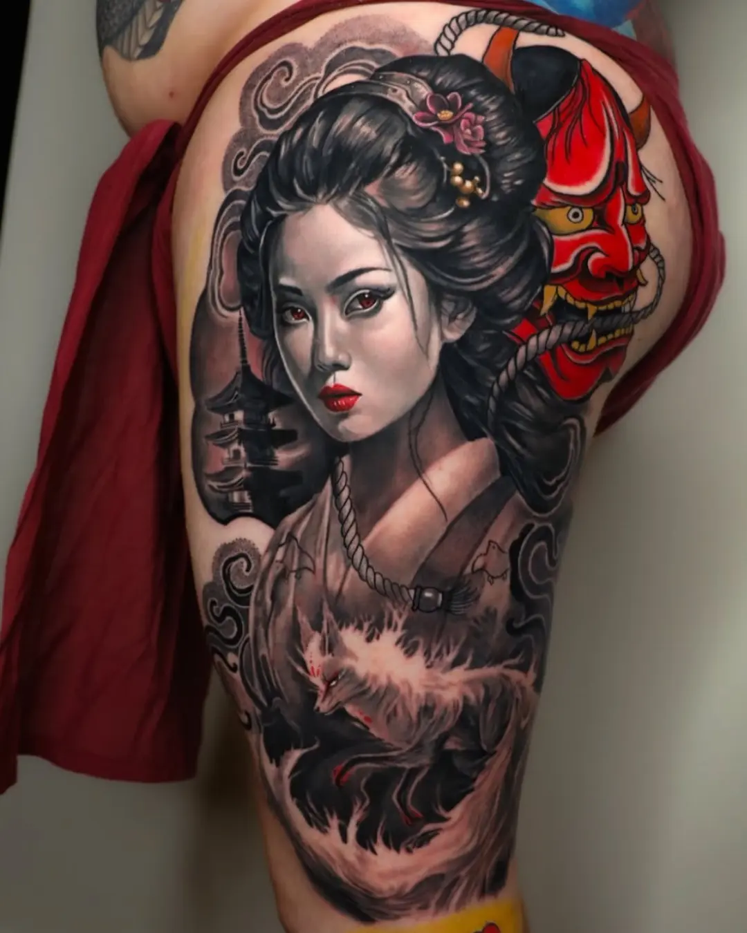 Angel Antonio tattoo artist in Chicago