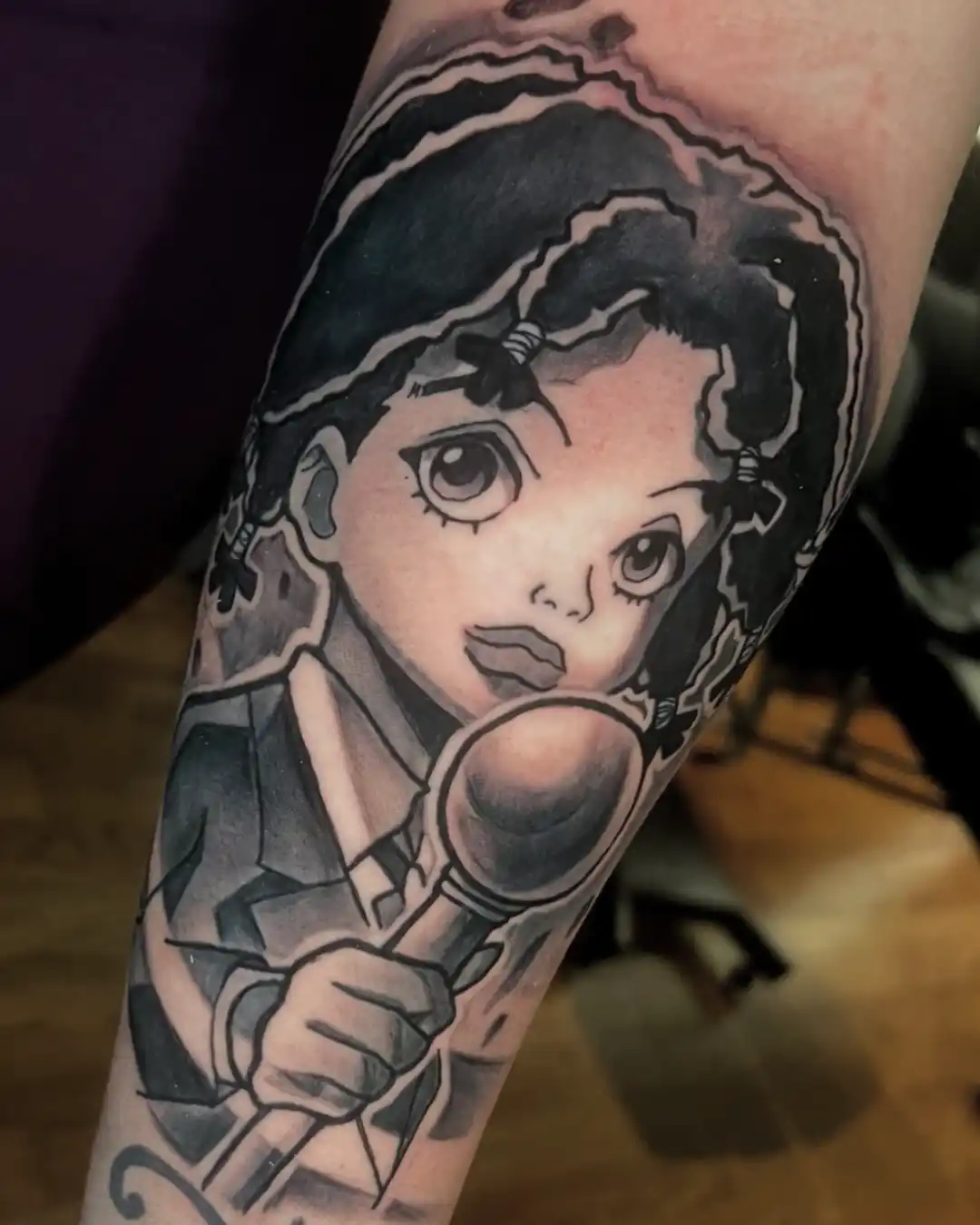 TJ Brown color realism tattoos