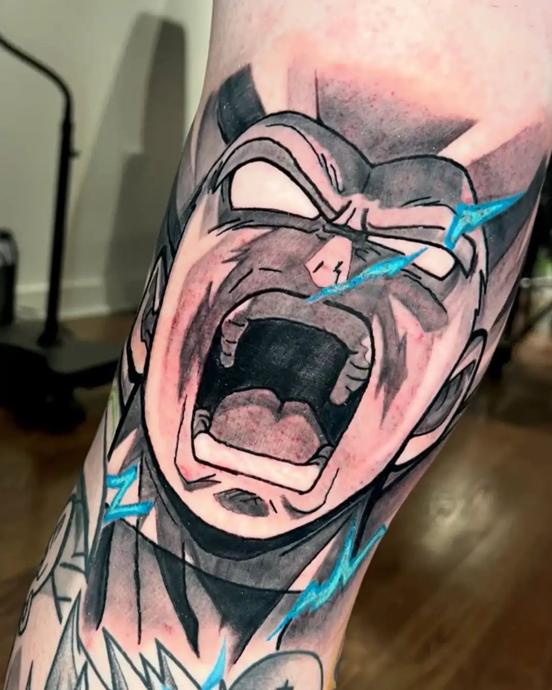 TJ Brown comic book tattoos