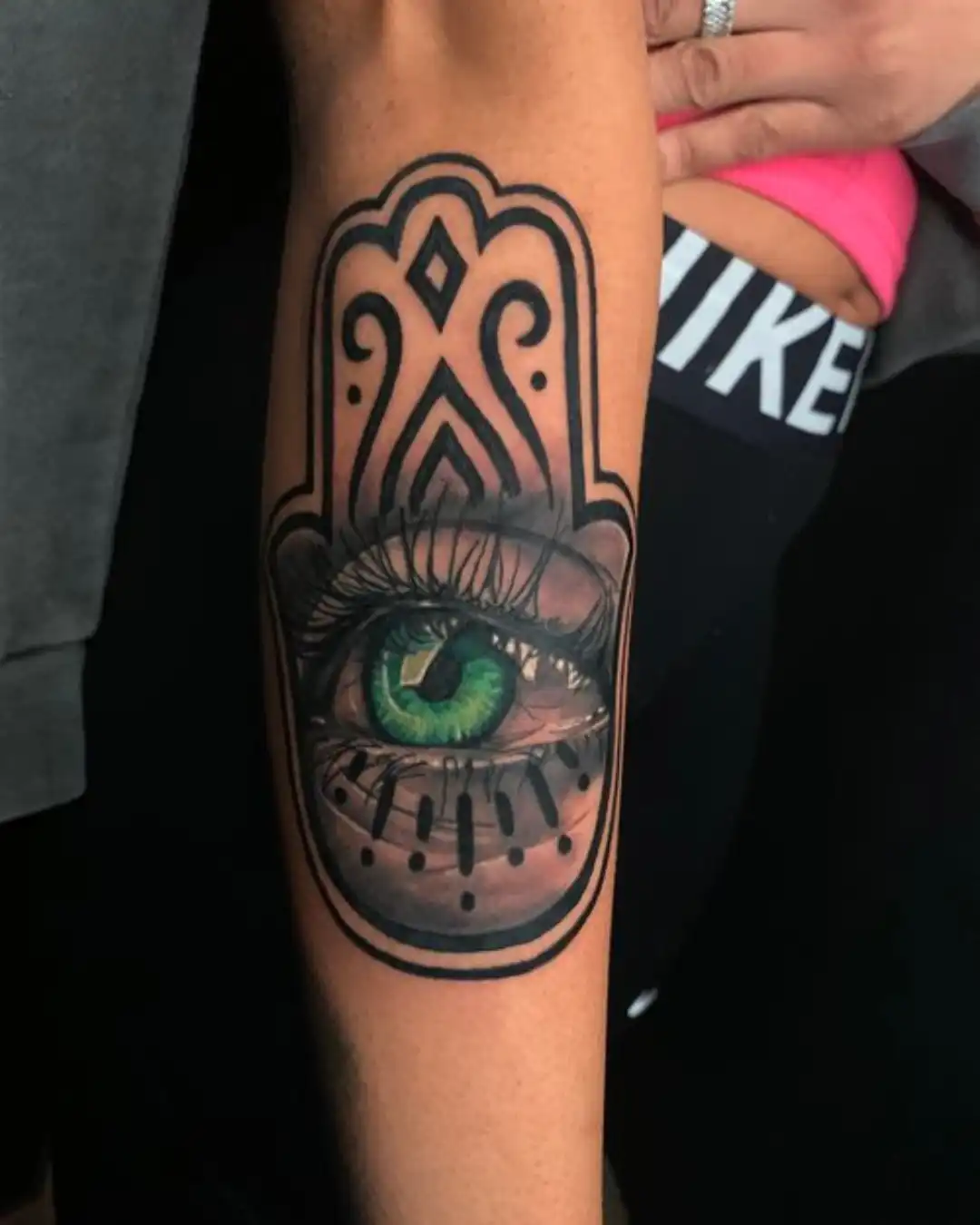 TJ Brown fine line anime tattoos