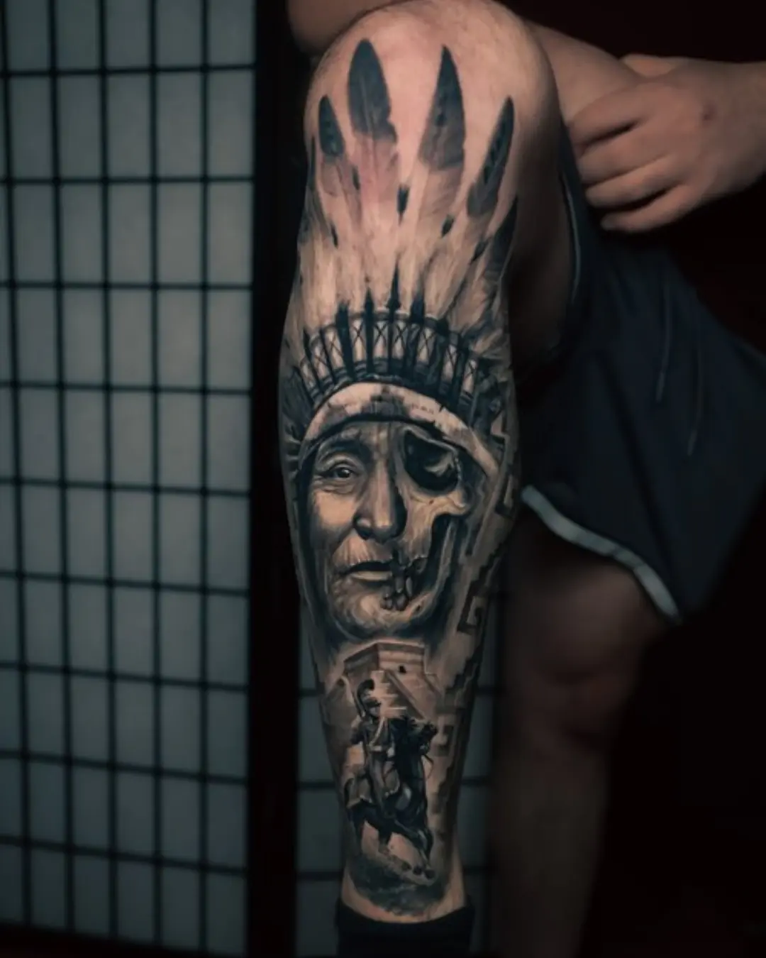 best black and grey tattoo