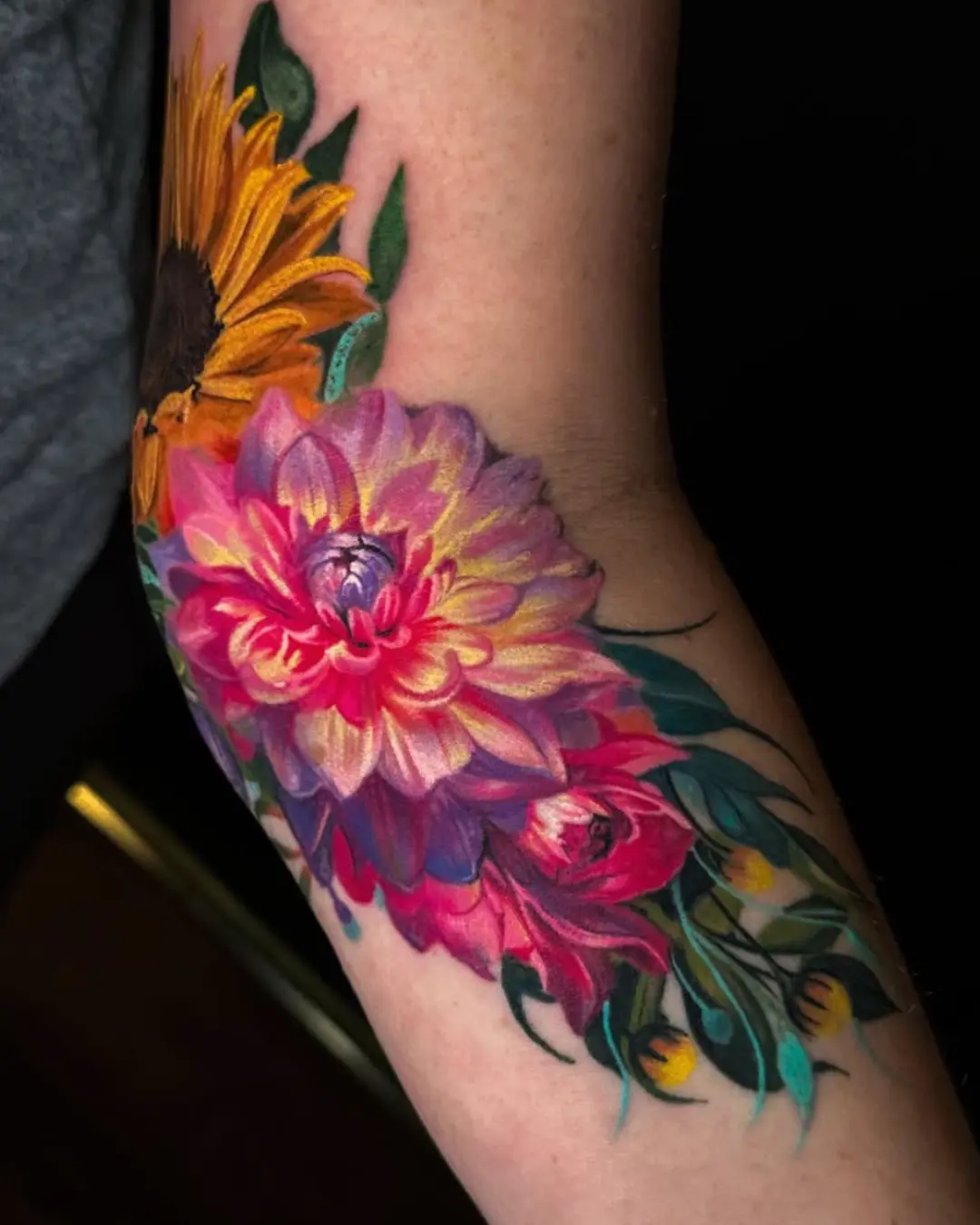 Color realist tattoos Chicago