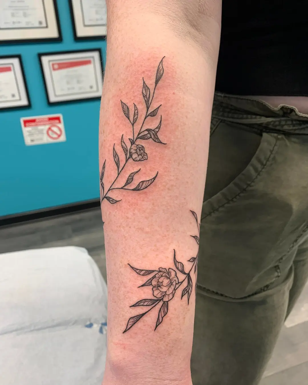 Portfolio Fine Line Tattoo For Women Chicago