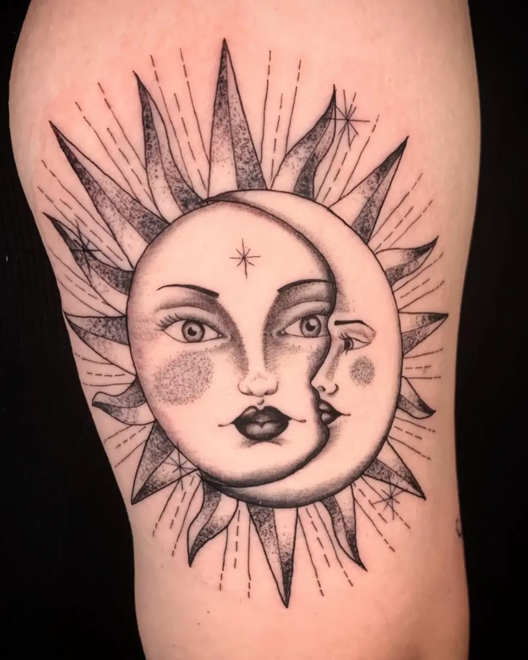 portfolio geometric fine line tattoos chicago