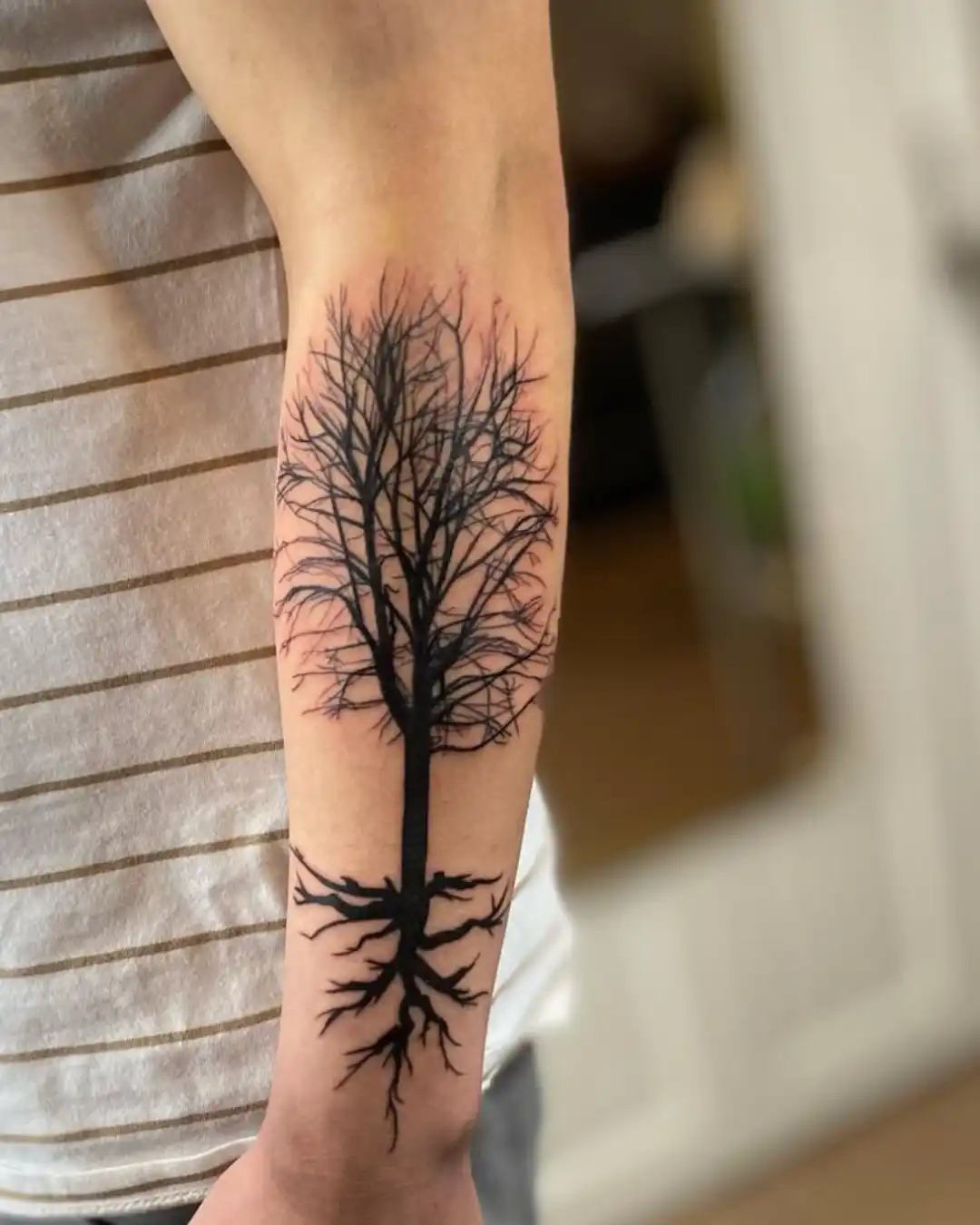 tito Shadez wildlife tattoos black and grey