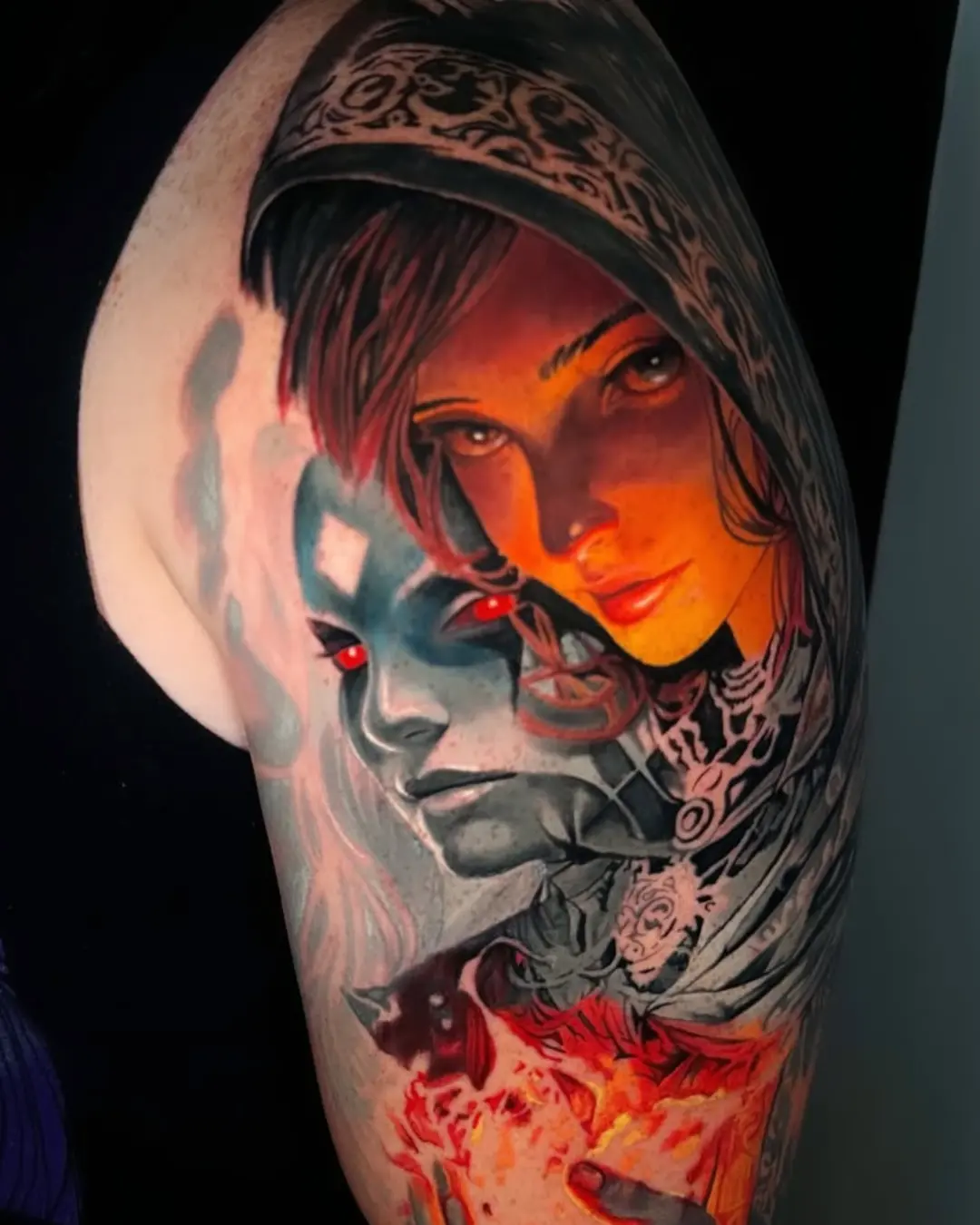 color realism tattoo ideas Chicago