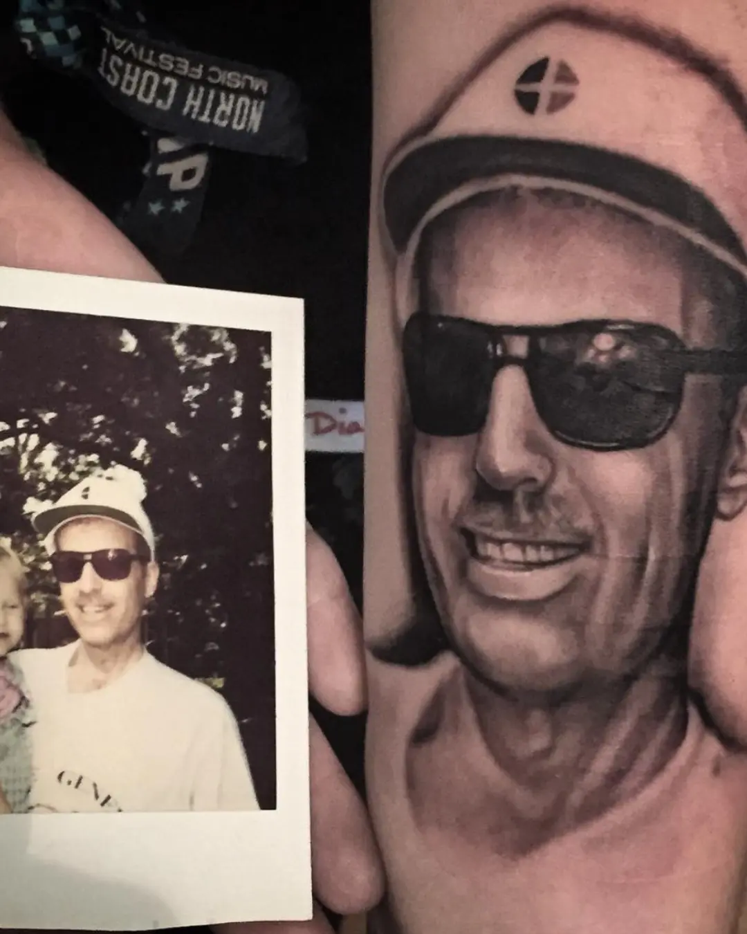 Custom family portrait tattoo artist Chicago