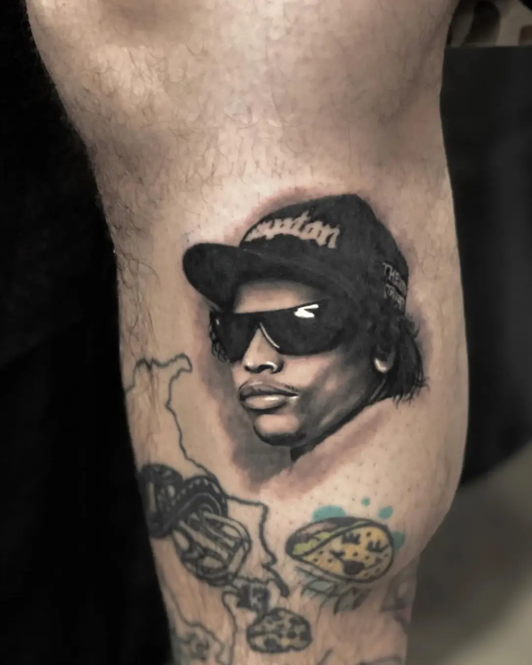 Surreal portrait tattoo studio Chicago