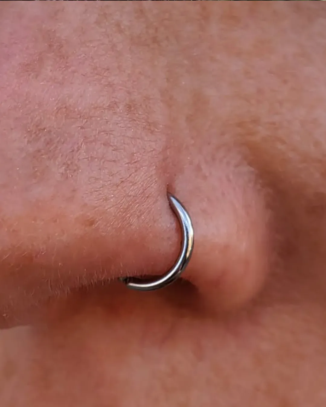 madeline kelso nostril piercing hoop chicago