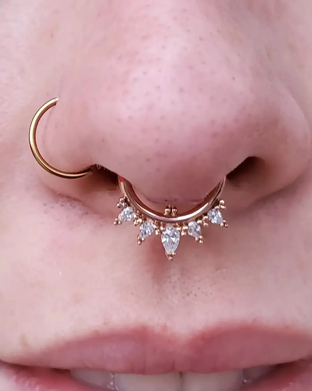 madeline kelso septum piercing goldjewelry