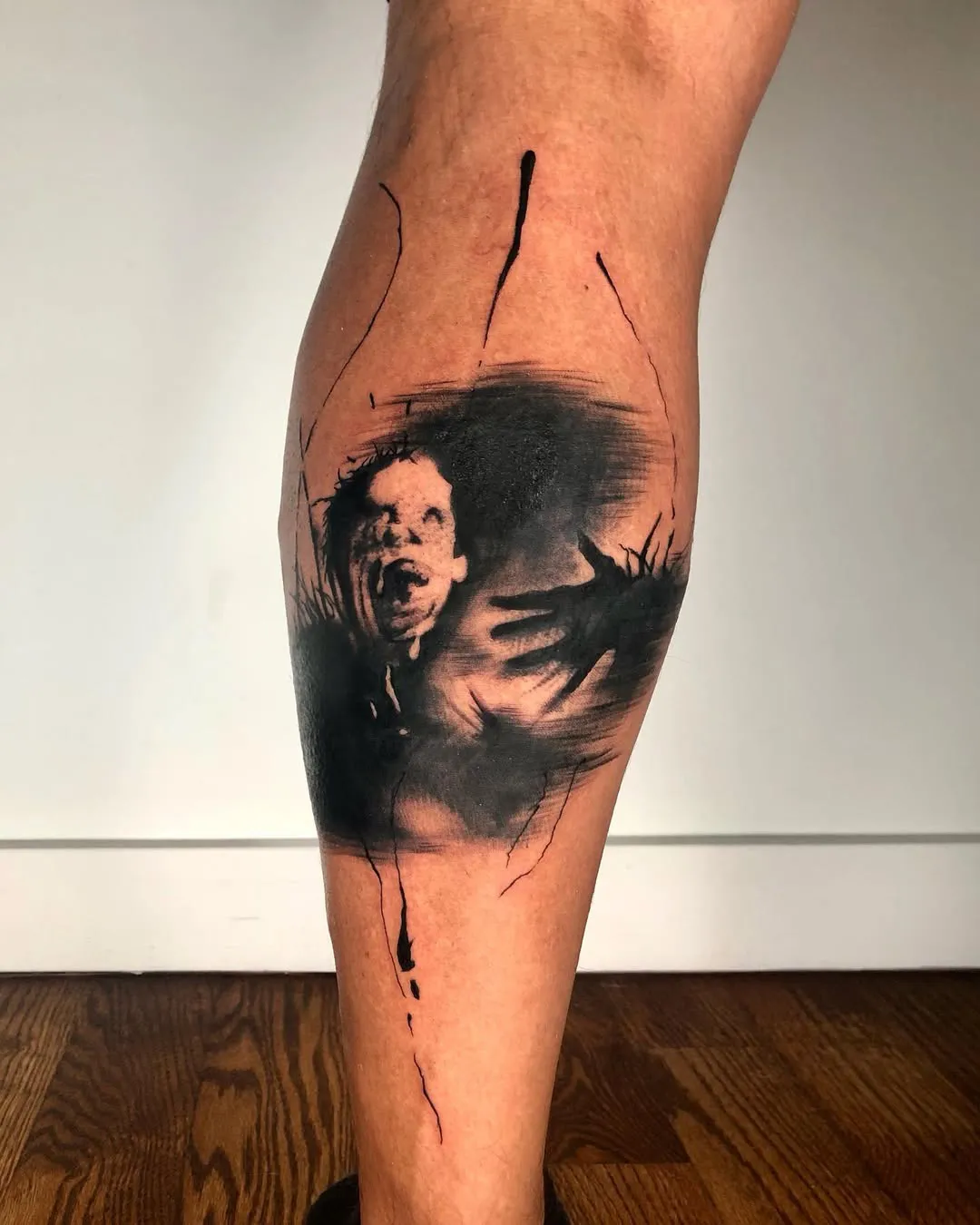 molly kelso horror realism black grey tattoo artist chicago