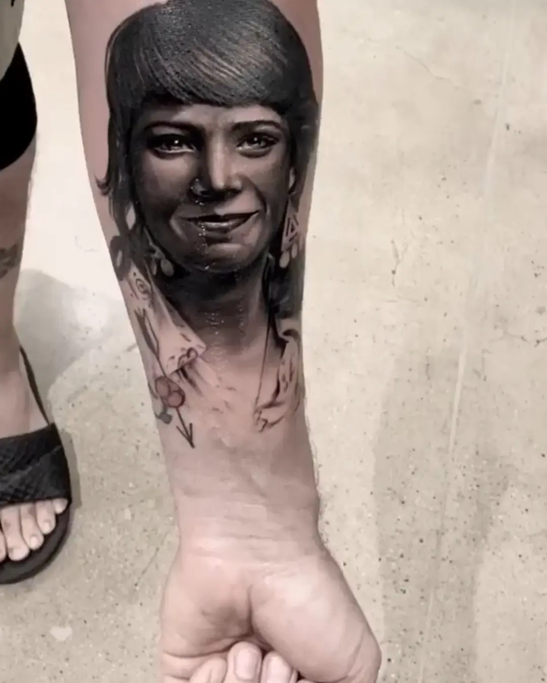 portrait ink Chicago fine line.