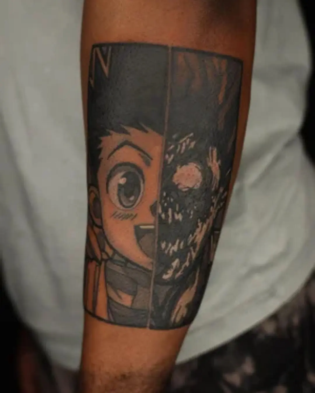 Glitch art pop culture tattoos Chicago