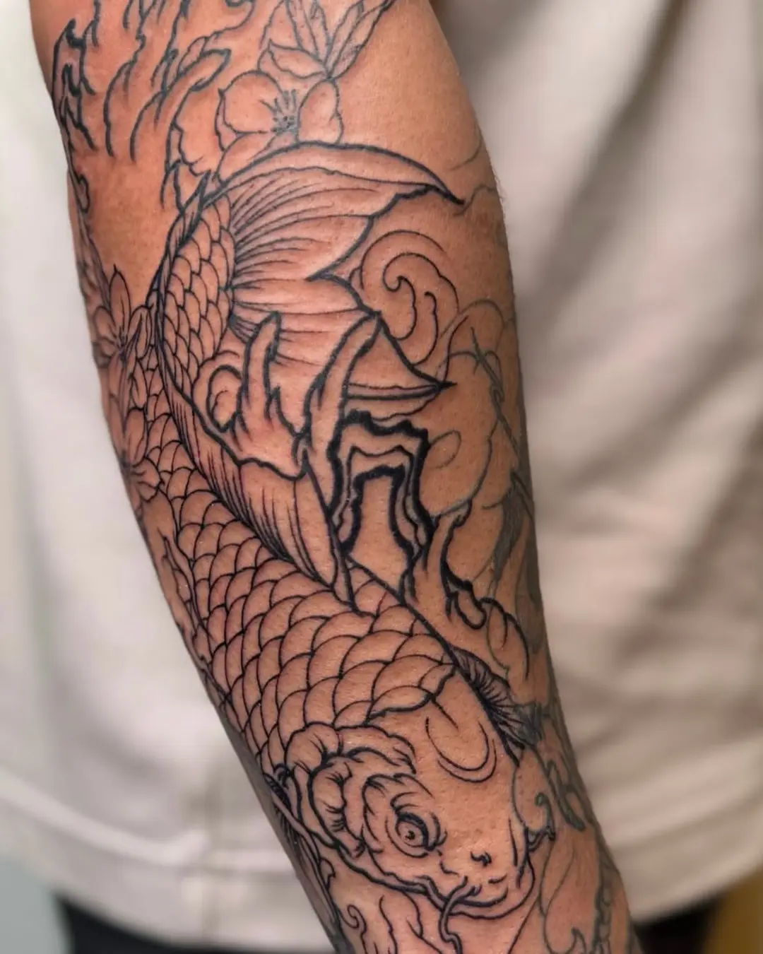 Koi Fish Japanese Tattoos