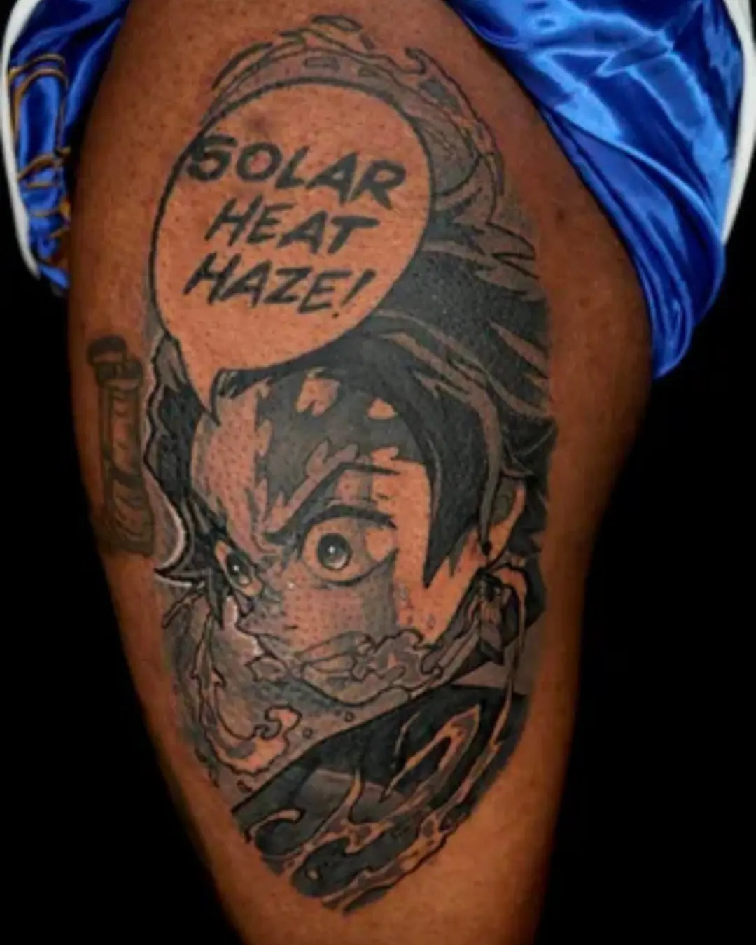 Pop Culture Tattoo Tanjiro Demon Slayer