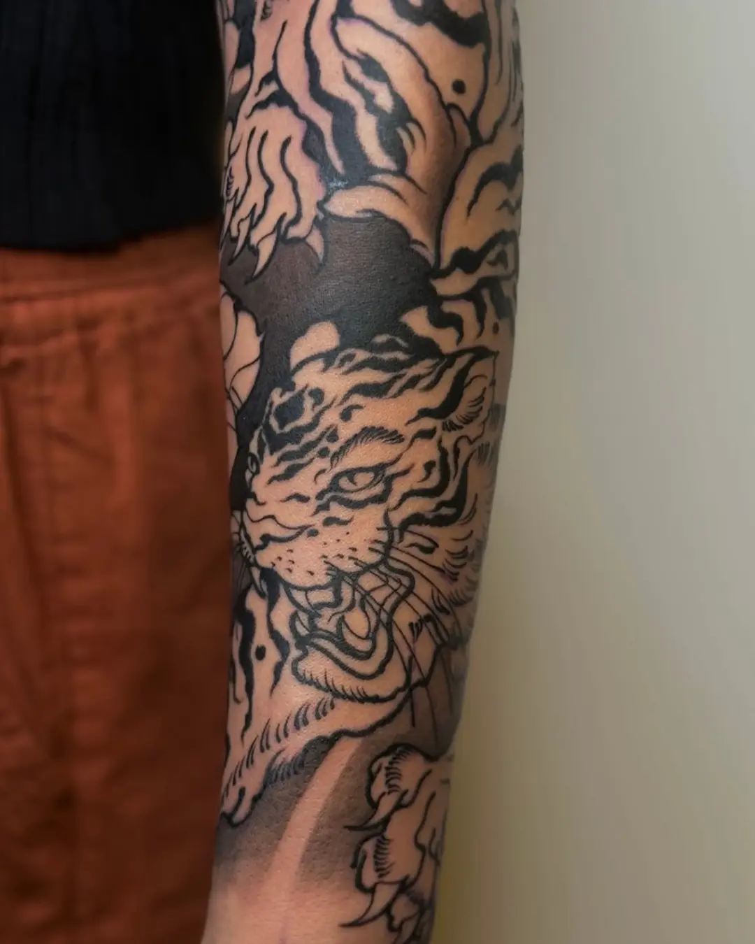 Tiger Japanese Tattoos