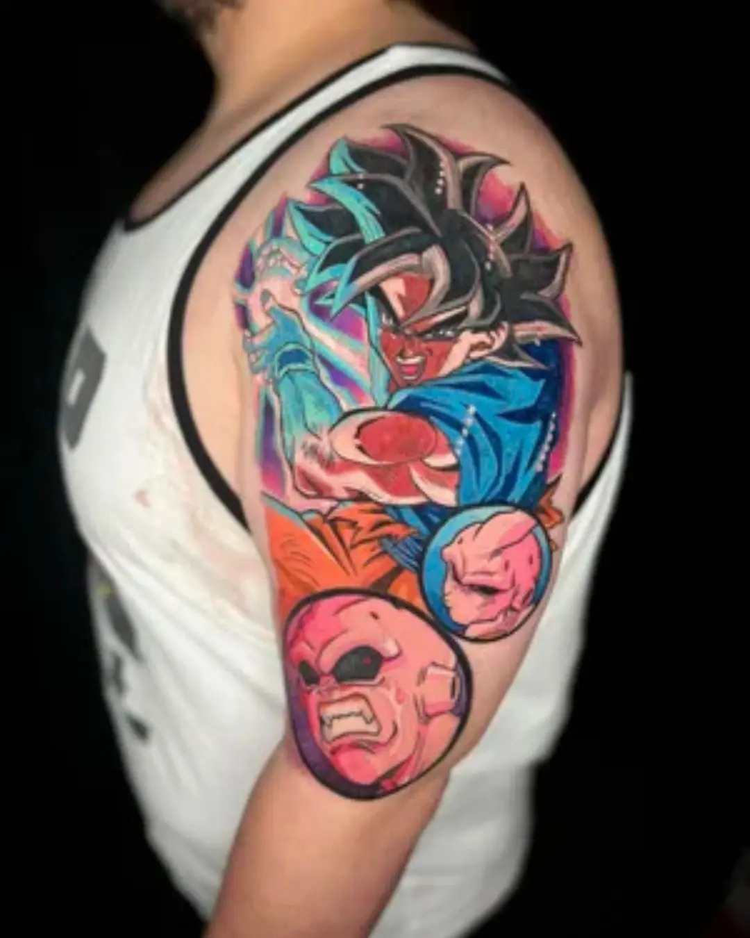 pop culture Superhero sleeve tattoos DC comics Chicago