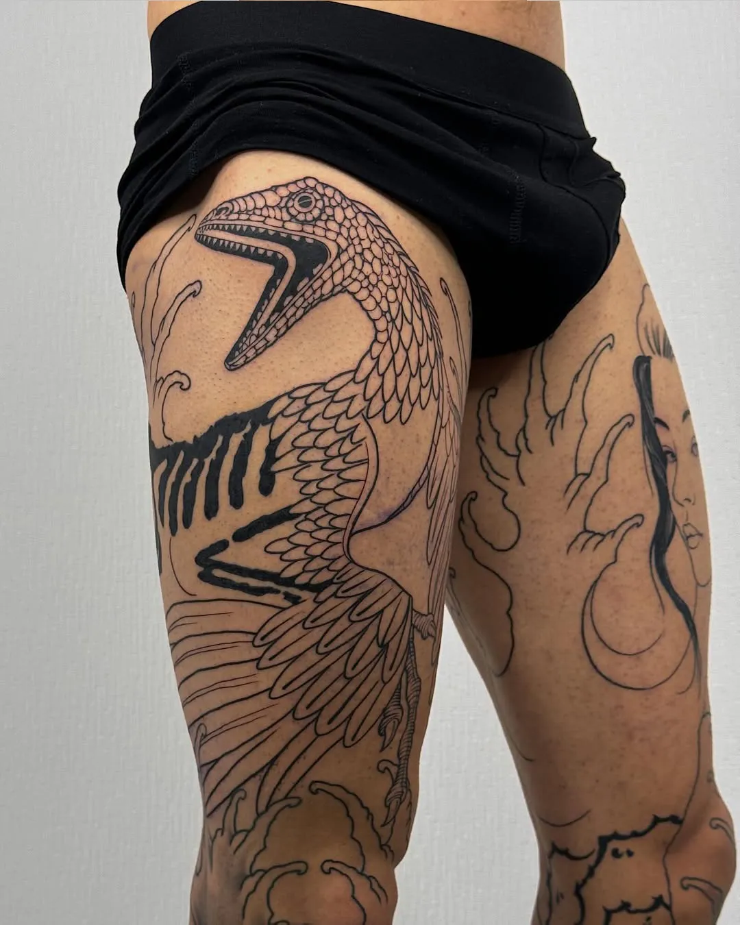 sofiia tattoo artist chicago back tattoo floral