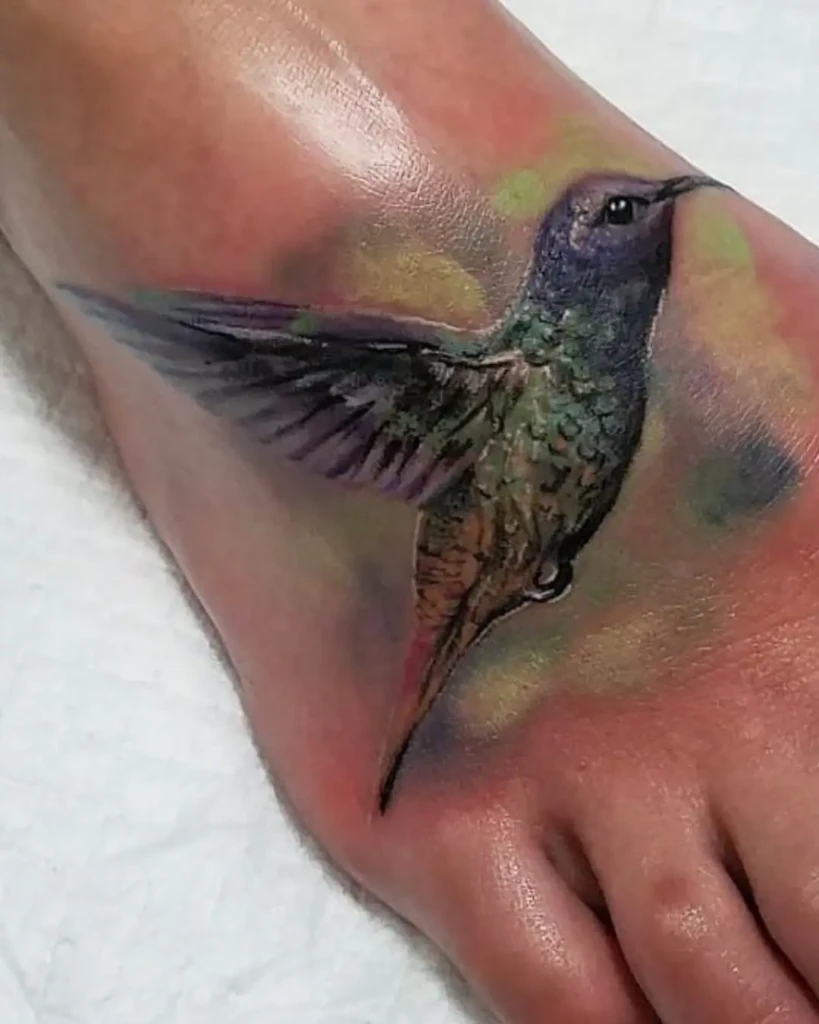 Animal tattoo Chicago bird tattoo symbolic freedom and spiritual prosperity
