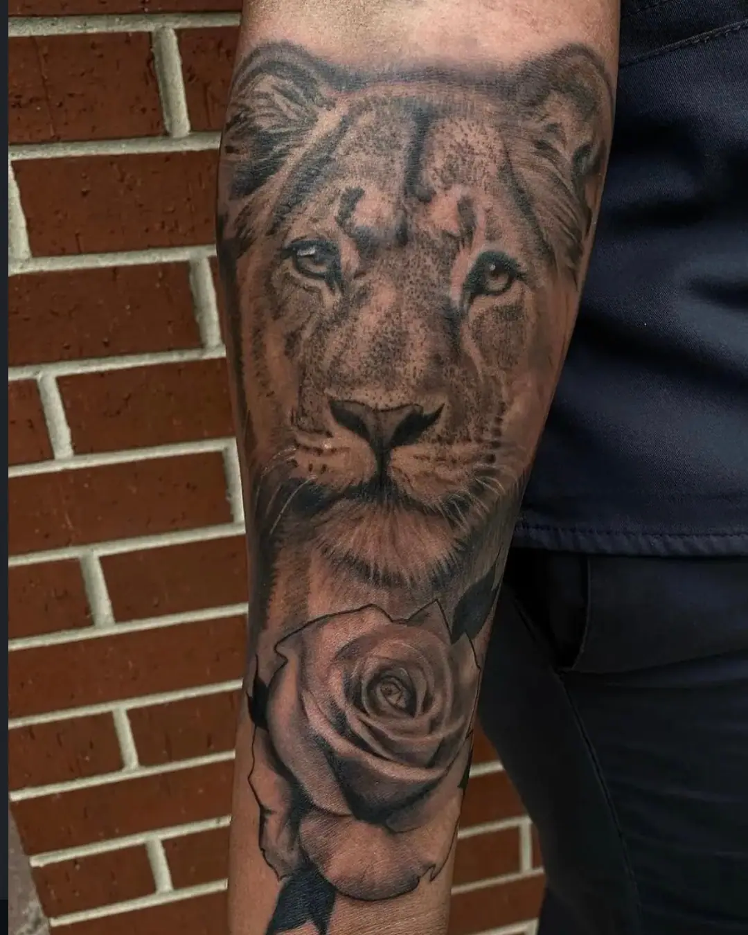 Animal tattoo Chicago lion tattoo shoppng