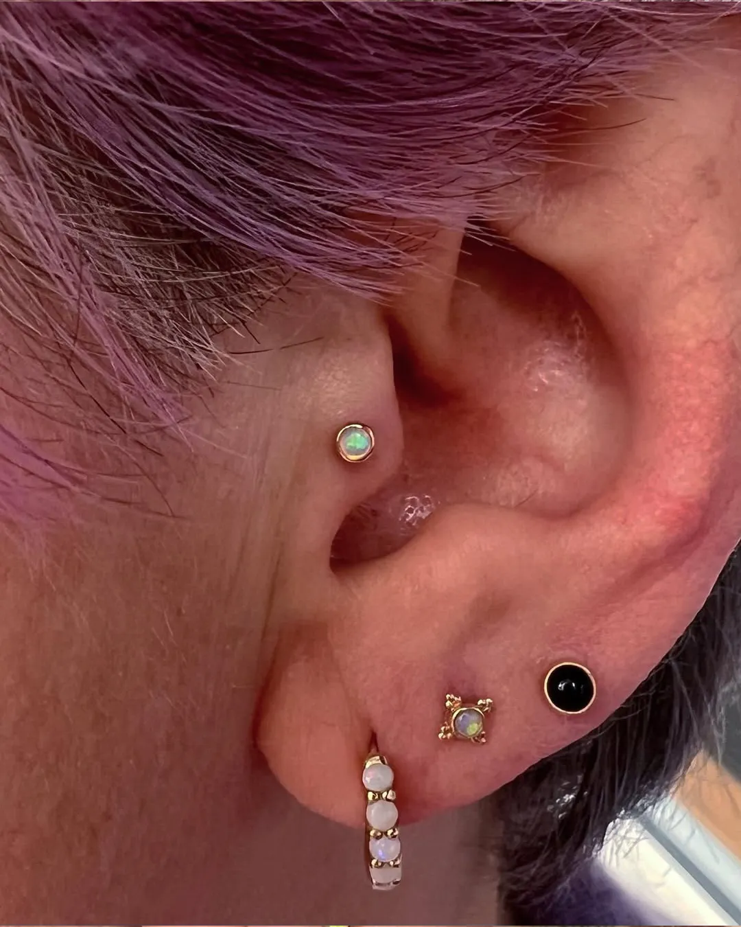 body piercing conch opal ear piercing chicago studio