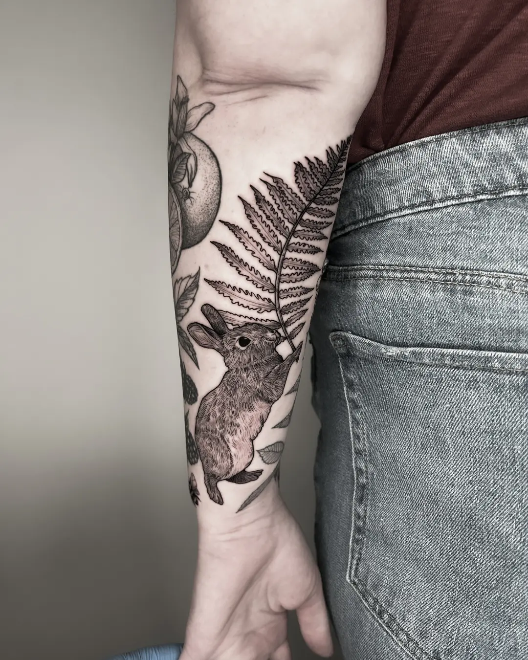 Crystal Thorns Chicago tattoo artist at Black Atlas Studios tattoo shop